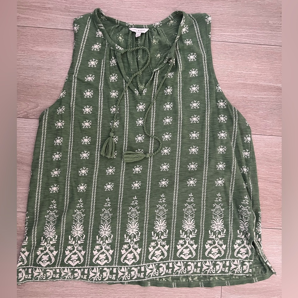Lucky brand tank in xl